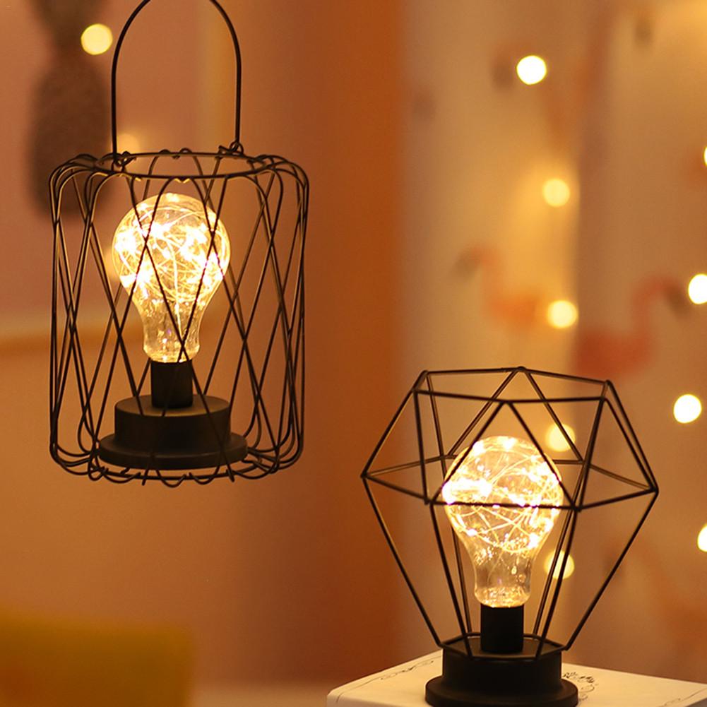 Retro Table Lamps For Bedroom Living Room LED