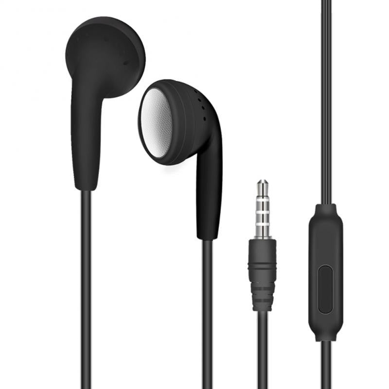 In-ear Flat Earphone With Wired Noise Reduction