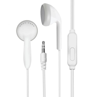 In-ear Flat Earphone With Wired Noise Reduction