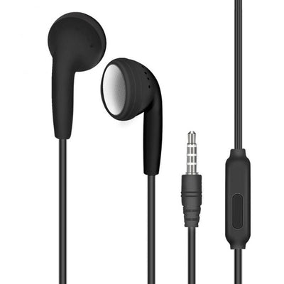 In-ear Flat Earphone With Wired Noise Reduction