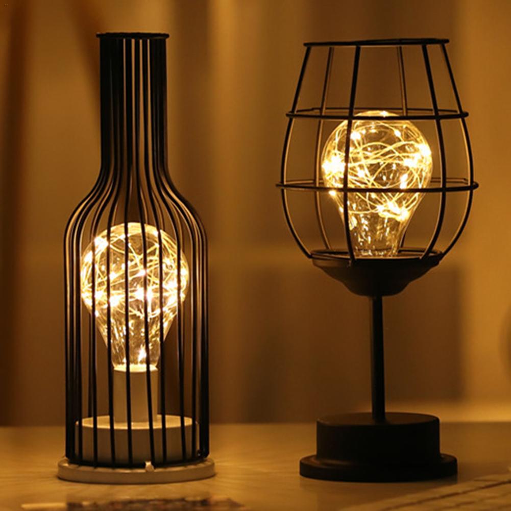 Creative Holiday Retro Table Lamps Reading Lamp Night Light Bedroom Desk