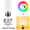15W WiFi Smart Light Bulb B22 E27 LED RGB Lamp
