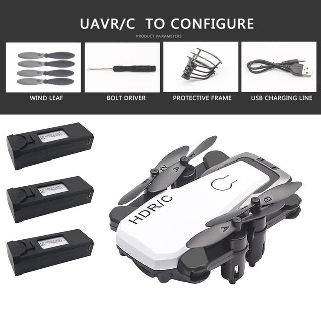 D2 Mini Folding Drone Remote Control Aircraft