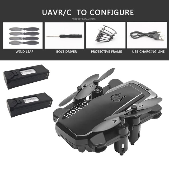 D2 Mini Folding Drone Remote Control Aircraft