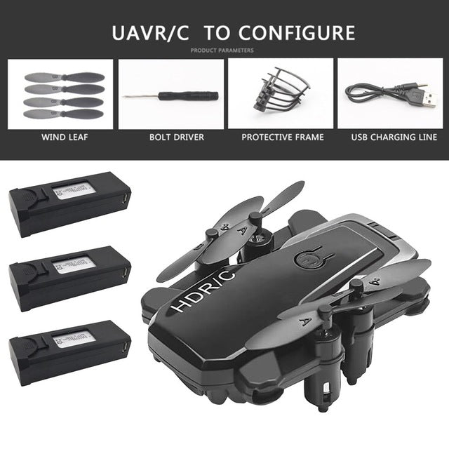 D2 Mini Folding Drone Remote Control Aircraft