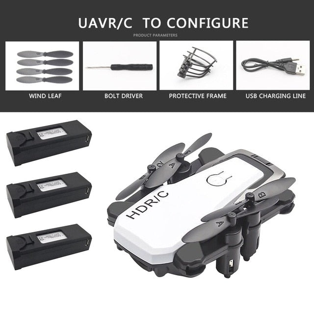 D2 Mini Folding Drone Remote Control Aircraft