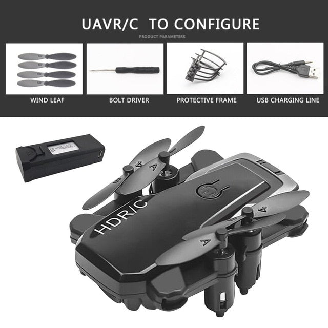 D2 Mini Folding Drone Remote Control Aircraft