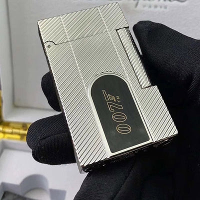 100% New vintage dupont Bright Sound gas lighter windproof