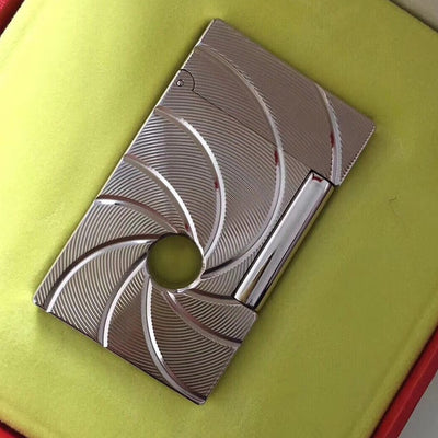 100% New vintage dupont Bright Sound gas lighter windproof