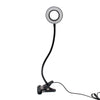 Portable Clip Table Lamp USB Rechargeable Dimming Desk Light