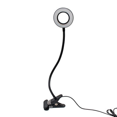 Portable Clip Table Lamp USB Rechargeable Dimming Desk Light