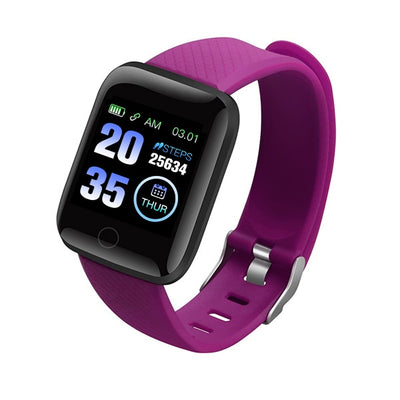 Smart Watch 116 Plus Heart Rate Smart Wristband Sports Watches