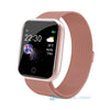 Fashion Stainless Steel Smart Watch for Women and Men