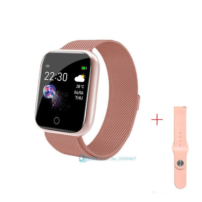 Fashion Stainless Steel Smart Watch for Women and Men