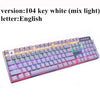 Mechanical Keyboard 87 keys Blue Switch Gaming Keyboards