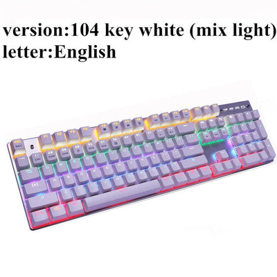 Mechanical Keyboard 87 keys Blue Switch Gaming Keyboards