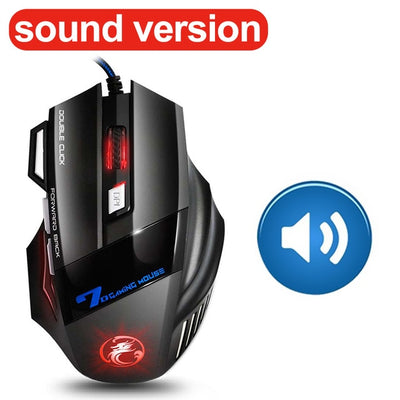 Wired Gaming Mouse 7 Button LED