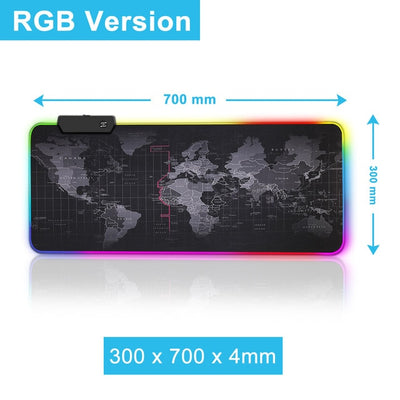 Gaming Mouse Pad RGB Large Mouse Pad