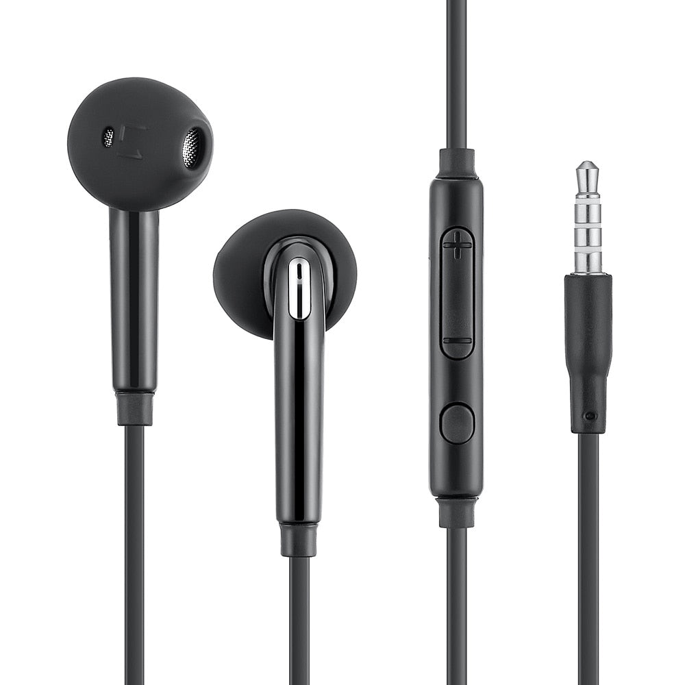 In Ear Control Wired Earphones Headset with Mic for Samsung S6/ S6 Edge 2020 New